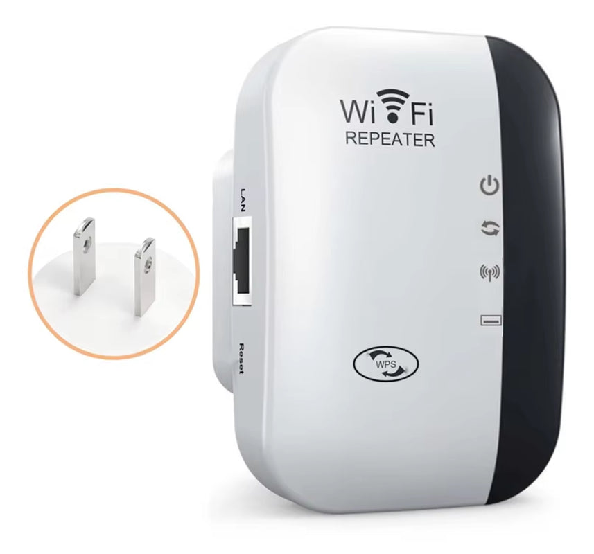 Wifi Repeater Wireless Signal Amplifier Extended Network Enhancer EU US Home Router 300M Thro