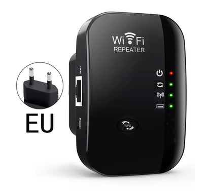 Wifi Repeater Wireless Signal Amplifier Extended Network Enhancer EU US Home Router 300M Thro