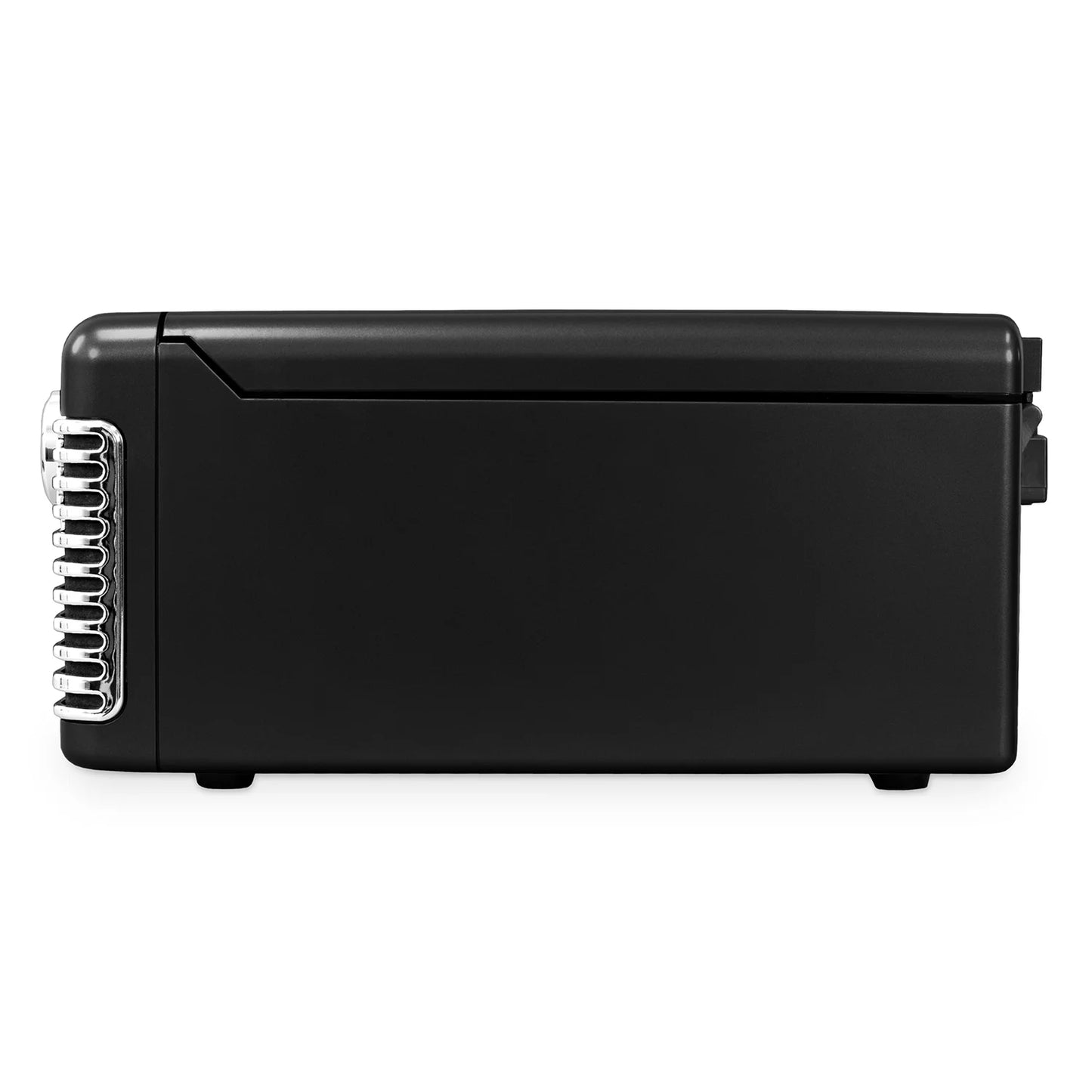 Retro Record Player with Bluetooth and 3-Speed Turntable, Black